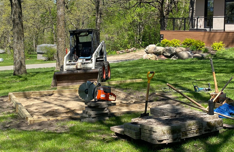 PAVER PATIO CONSTRUCTION